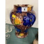 A large coloured vase