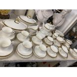 A Royal Doulton 'Royal Gold' dinner service