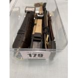 11, 18mm leather watch straps, 12,