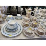 A part Minton tea service,