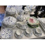 A qty of assorted china,