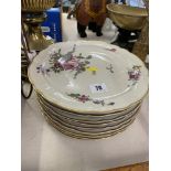 10 Limoges dinner plates