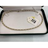 9ct Gold and cultured Pearl collar necklace