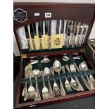 A canteen of cutlery