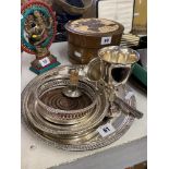 A qty of Silver plate