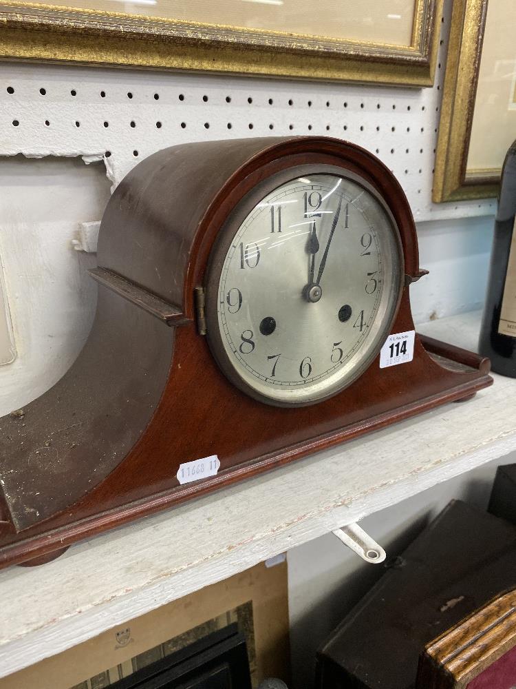 A Napoleon hat clock