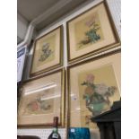 A set of five oriental prints