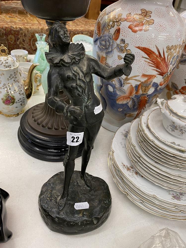 An old Bronze of a Jester