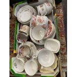 A qty of assorted china