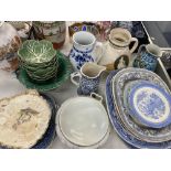 A qty of assorted china