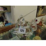 A Swarovski Unicorn, no 1996, boxed, slight a.