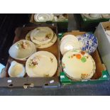 An Alfred Meakin Country Life dinner set and assorted plates