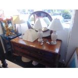 A Mahogany dressing table,