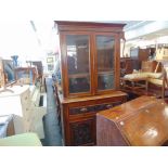 A 19th century Secretaire bookcase