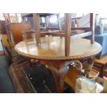 A 19th century wind out table, inc.