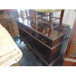 An Edwardian Mahogany sideboard