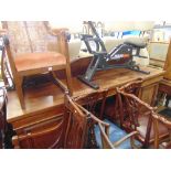 A Victorian mahogany sideboard