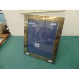 A Silver photo frame, continental mark,