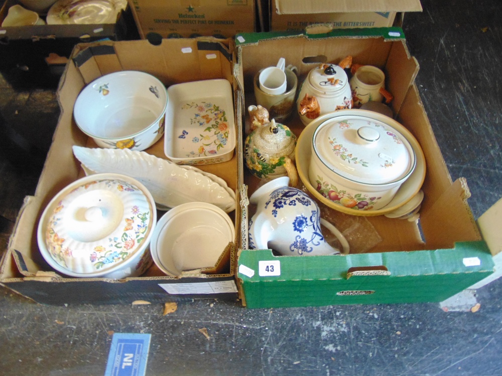 An assortment of Aynsley oven ware and various tea wares - Image 2 of 2