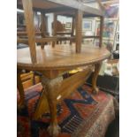 A 19th century wind out table, inc.