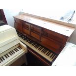 An upright piano