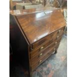 A Mahogany bureau