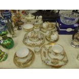 A Noritake part tea set,