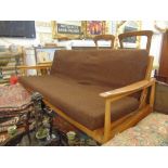 A Parker Knoll retro sofa bed