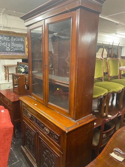 A 19th century Secretaire bookcase - Image 3 of 4