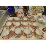 An Oriental tea service