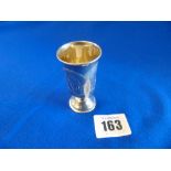 A Russian Kiddush Silver cup,