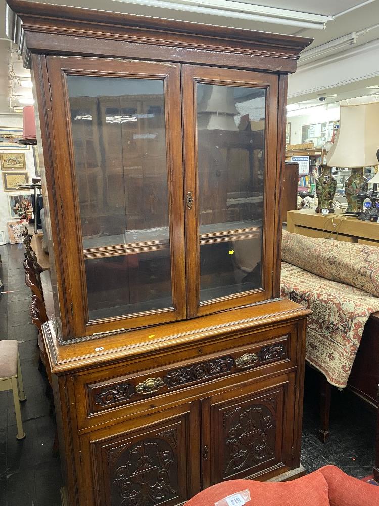 A 19th century Secretaire bookcase - Image 2 of 4