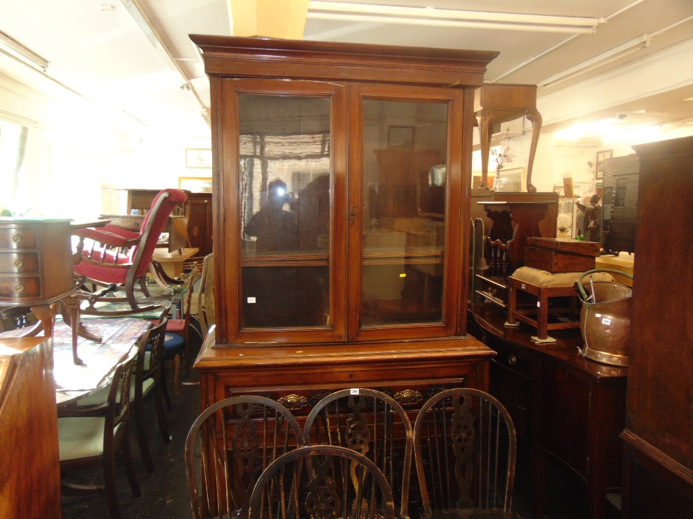 A 19th century Secretaire bookcase - Image 4 of 4