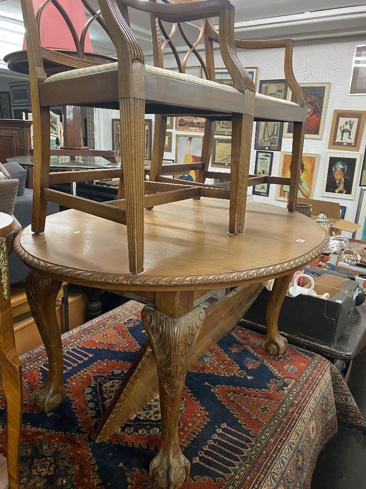 A 19th century wind out table, inc. - Image 3 of 4