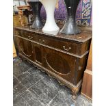 An Edwardian Mahogany sideboard