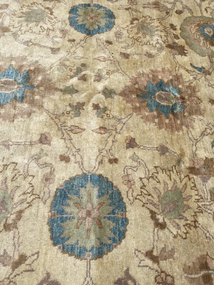 A Ziegler design carpet, cream ground, - Image 8 of 21