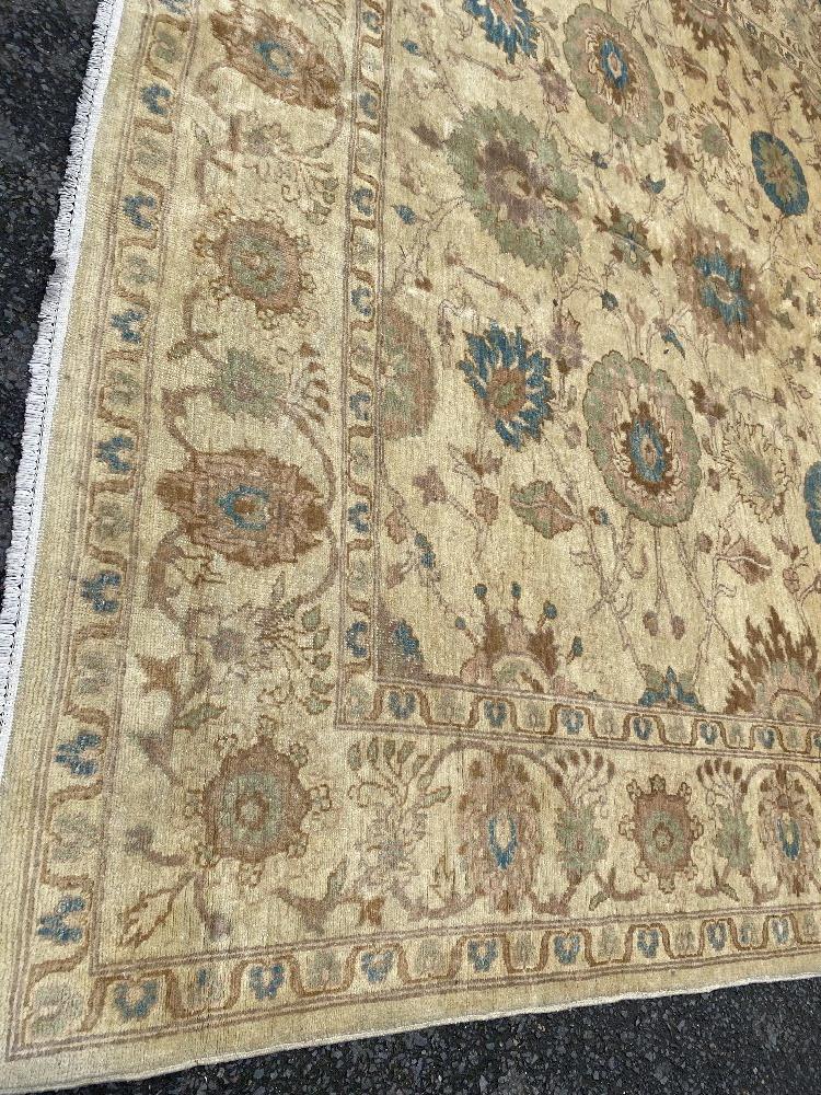 A Ziegler design carpet, cream ground, - Image 3 of 21