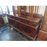 An Edwardian Mahogany sideboard