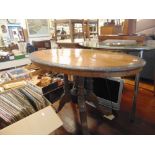 A 19th century Walnut side table