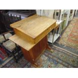 An oak clerks desk