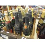 Fifteen bottles Cava