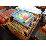 A collection of children's annuals, Any Pandy etc.