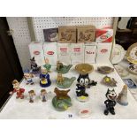 An assortment of boxed Wade collectibles, inc.