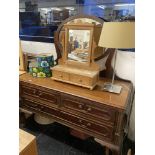 A Mahogany dressing table,