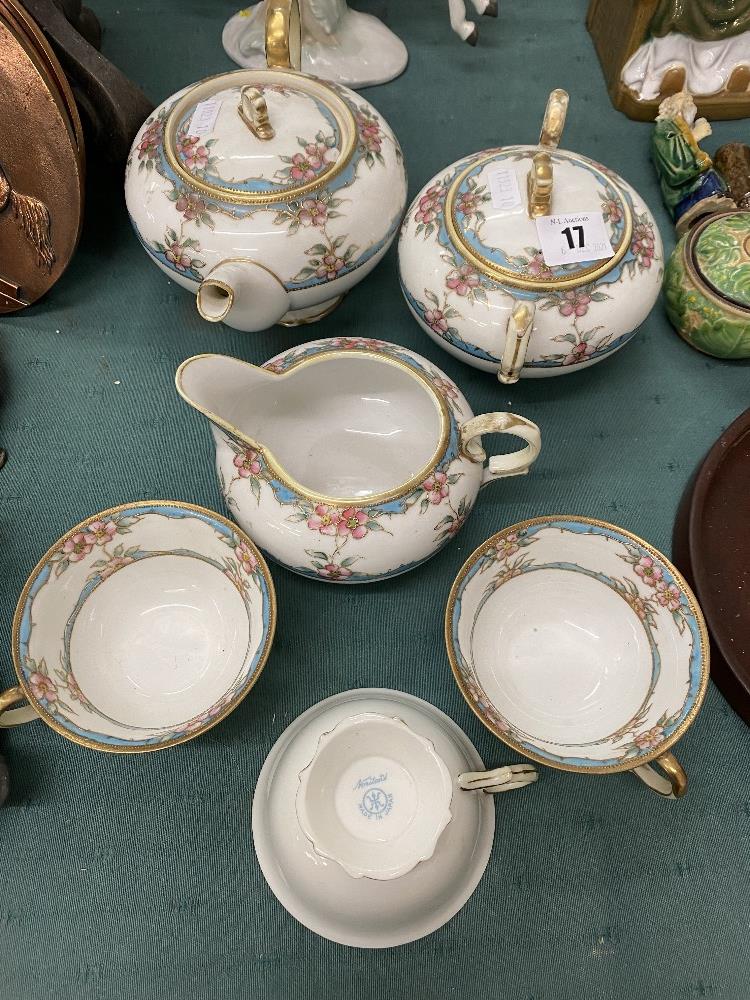 A Noritake part tea set