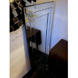 An Artdeco style mirror