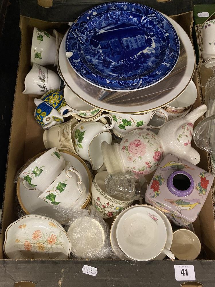 A box of china