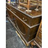 An Edwardian Mahogany sideboard