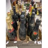 Fifteen bottles Cava bubbly