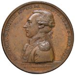 FRANCIA Medaglia 1789 Generale Motier – Opus: Duvivier – AE (g 32,99 – Ø 40 mm) Depositi al